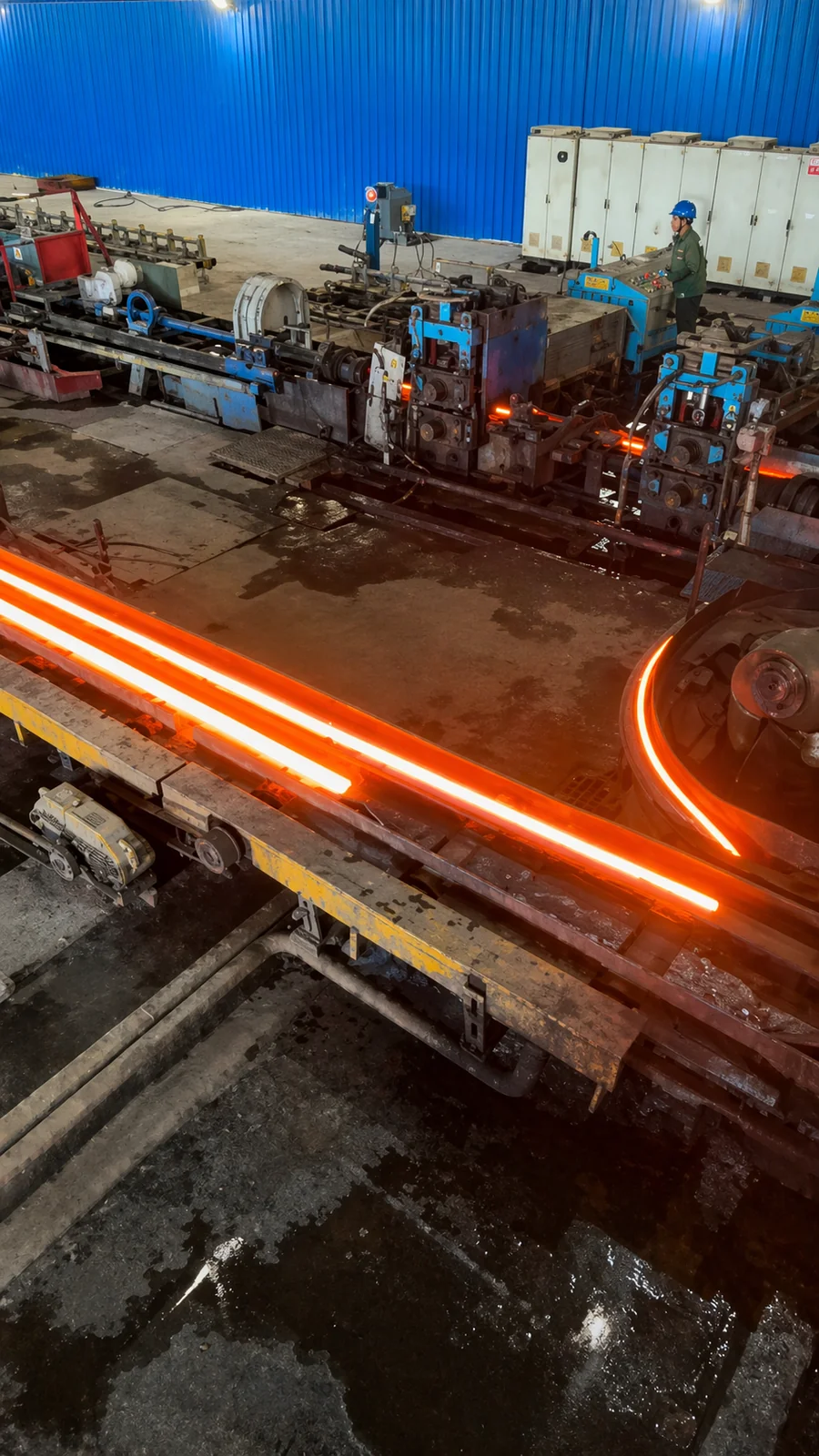 Горячий прокат на ходу